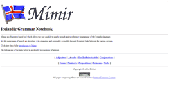 Desktop Screenshot of mimir.dettifoss.org